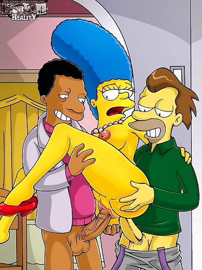 Homer Share his Wife