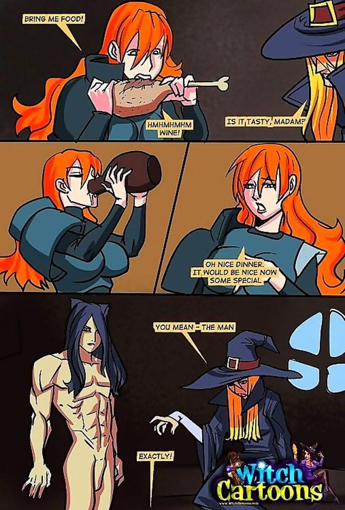 Witch punishes a sexy..